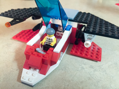 Lego Ship - Front View