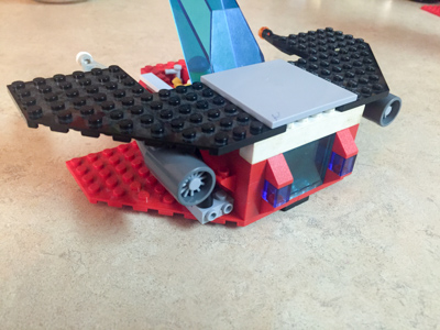 Lego Ship - Back View